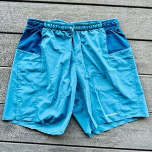 NWOT Patagonia 2025 Mens Strider Pro Shorts 7" Medium Wavy Blue